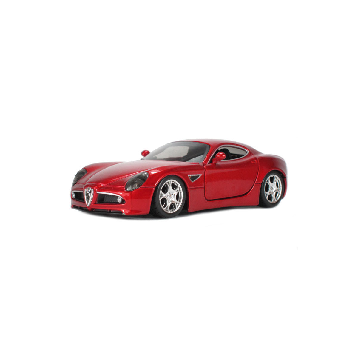 Колекційна автомодель Bburago Alfa 8C Competizione 2007 1:32 металева — превʼю 2