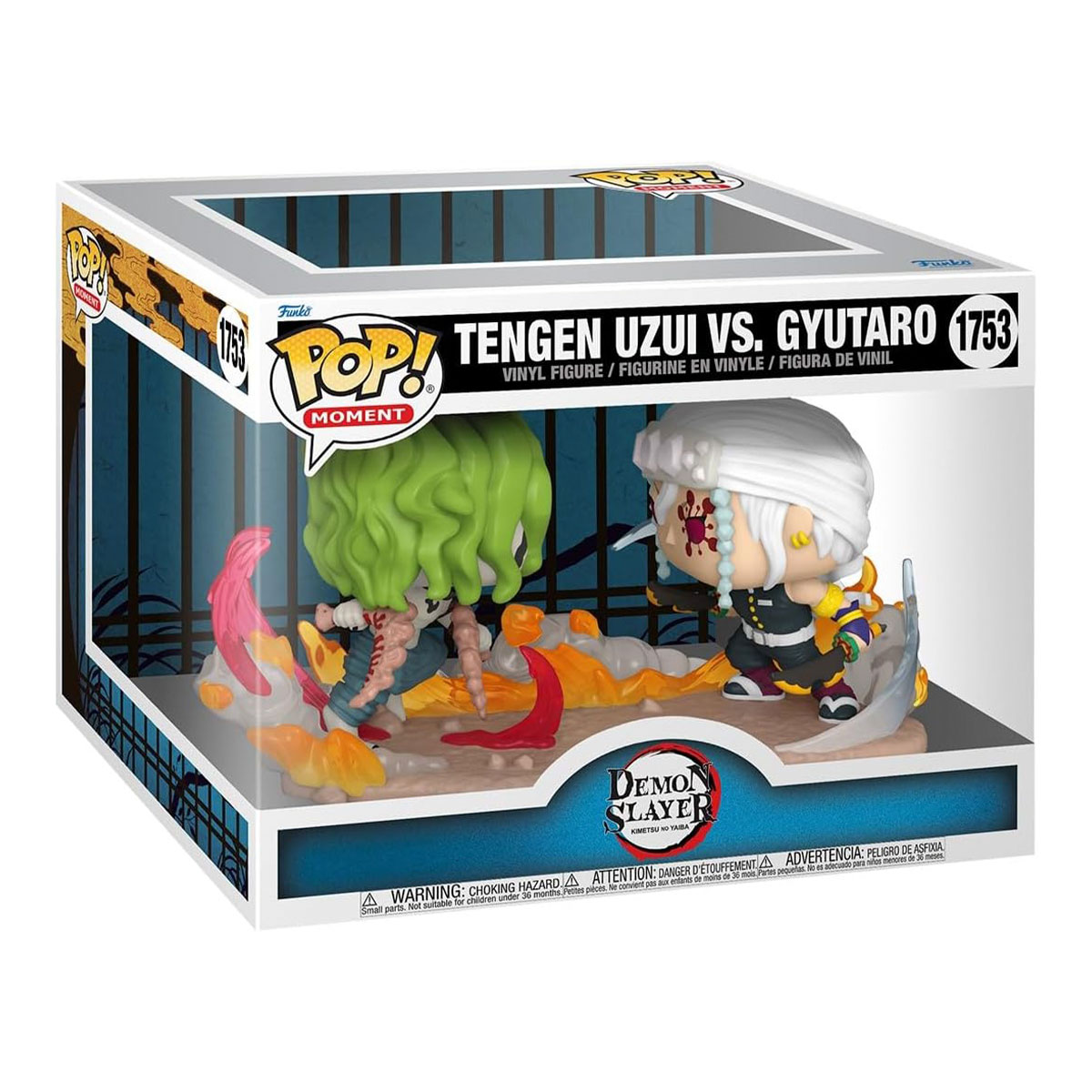 Фігурка Тенген Узуй (Tengen Uzui) та Гютаро (Gyutaro) — Funko Pop — Demon Slayer — превʼю 2