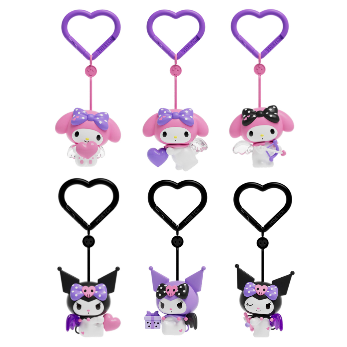 Механічна іграшка Sanrio Pop Top – Kuromi & My Melody – 8 см — превʼю 3