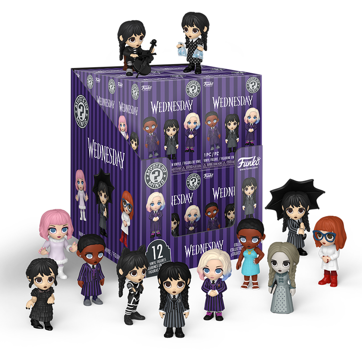 Колекційна ігрова фігурка Wednesday-Венздей Funko Mystery Minis для фанатів — превʼю 3