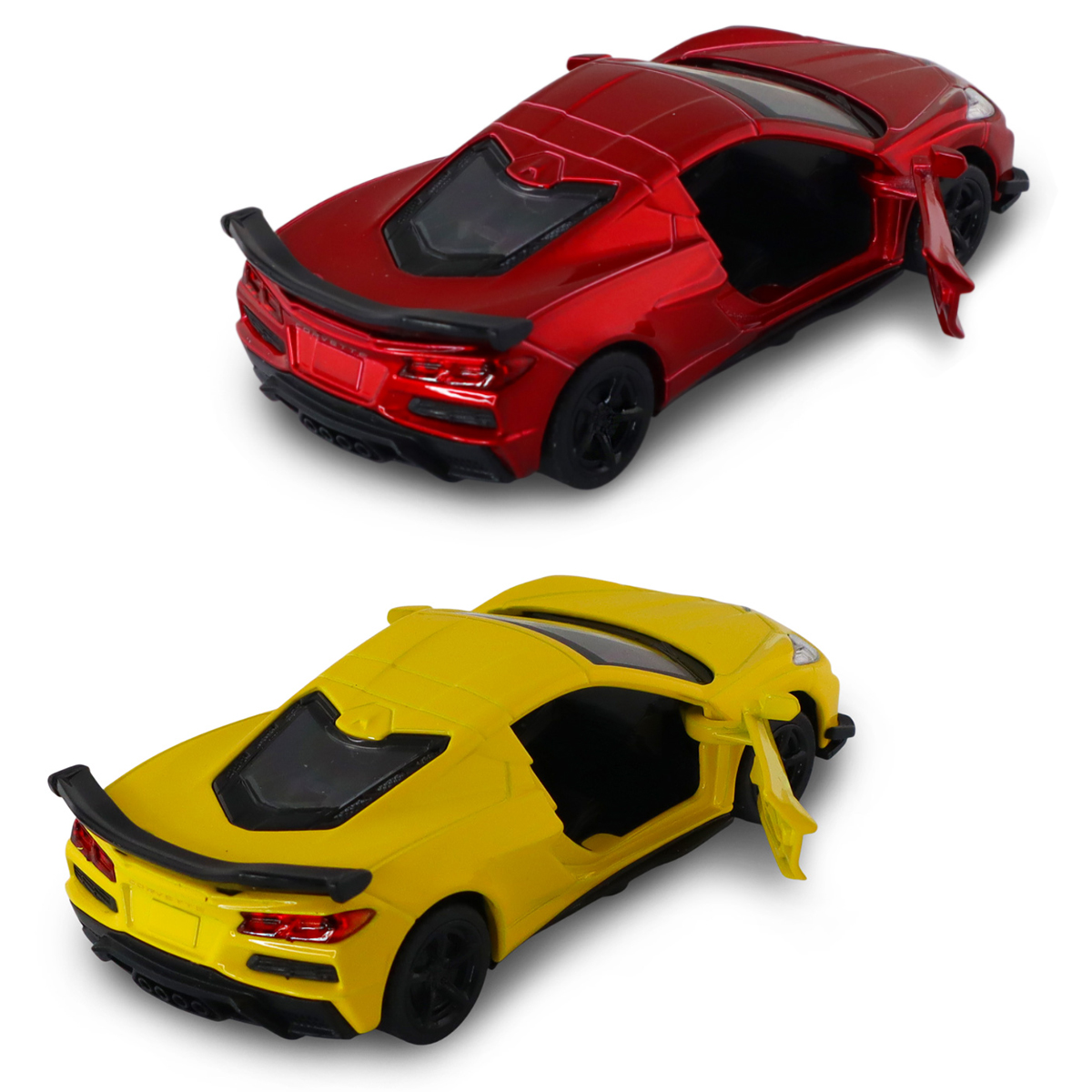 Автомодель Chevrolet Corvette C8 Z06 2024 Techno Drive 1:40 металева — превʼю 2