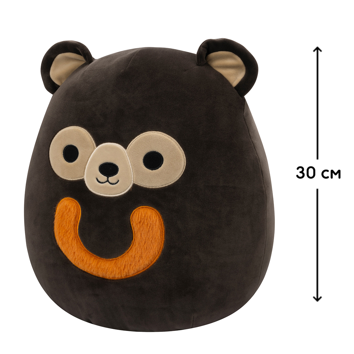 М'яка іграшка Squishmallows – Бурий ведмідь Малтіз (Maltese) – 30 см — превʼю 2
