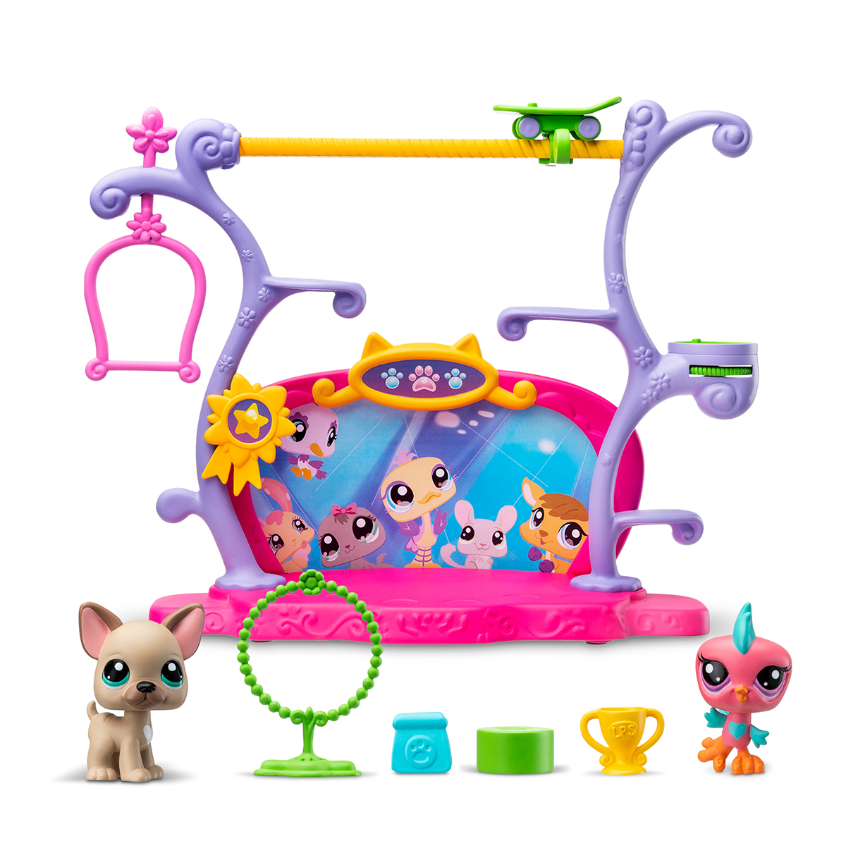 Ігровий набір Шоу талантів Hasbro Littlest Pet Shop з двома фігурками — превʼю 2