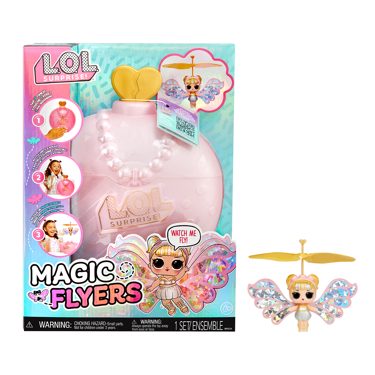 Ігровий набір інтерактивна лялька Magic Flyers Скай Старлінг L.O.L. Surprise