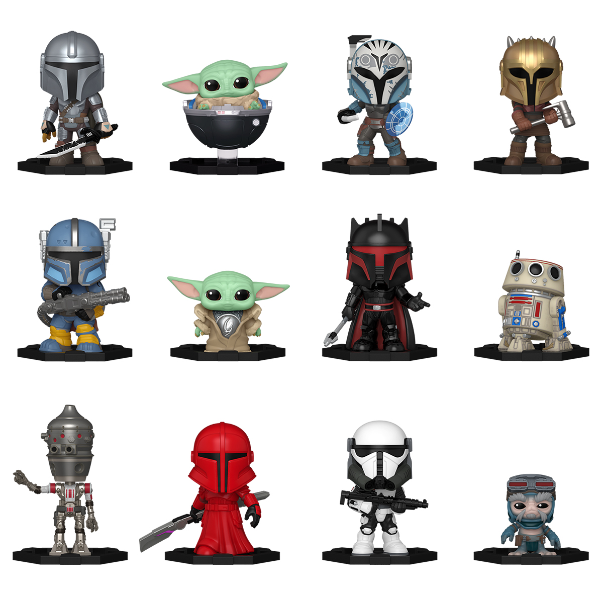 Колекційна ігрова фігурка Funko Mystery Minis The Mandalorian Star Wars-Мандалорець — превʼю 2