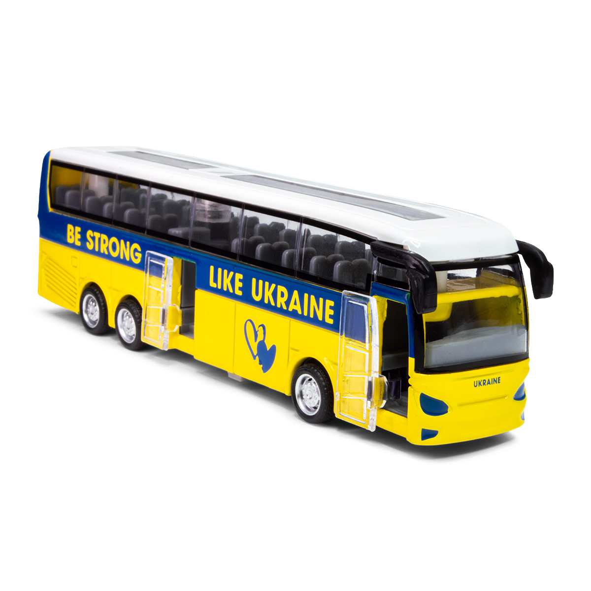 Автобус іграшковий TechnoDrive Екскурсійний Київ металевий 1:64 — превʼю 15
