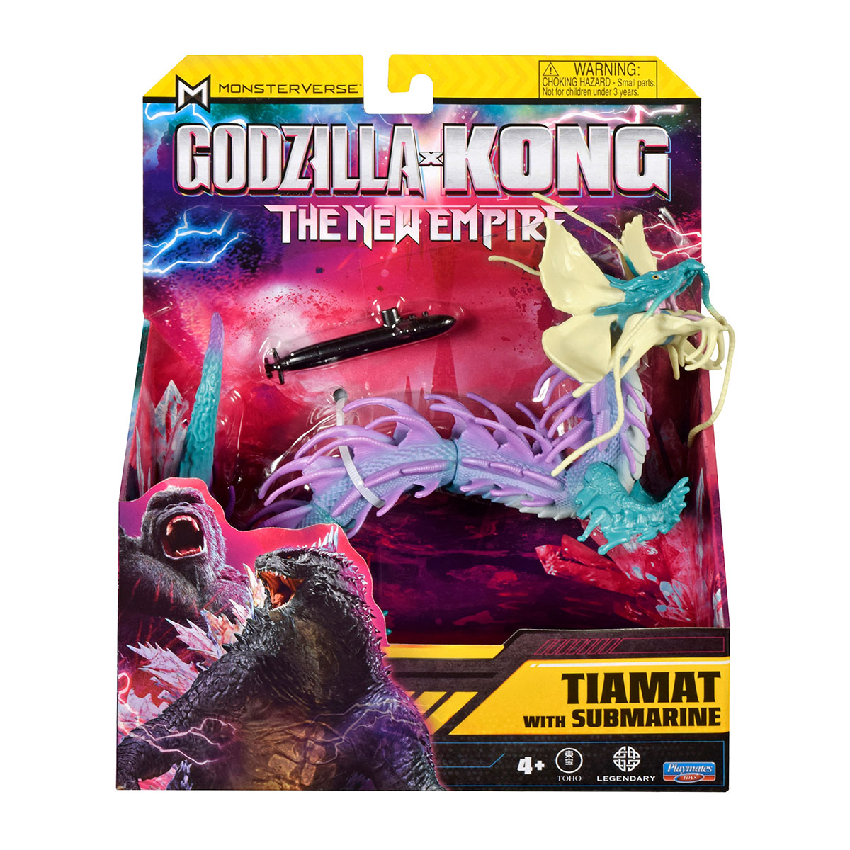 Фігурка Godzilla vs Kong Тіамат з підводним човном 15 см — превʼю 5