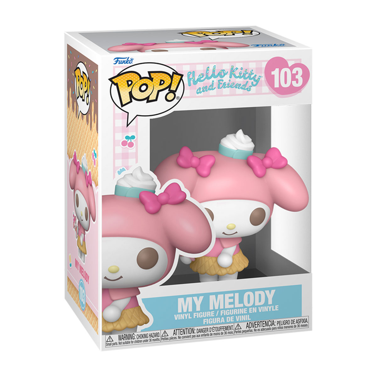 Ігрова фігурка Funko POP Hello Kitty - My Melody колекційна Рожевий — превʼю 1