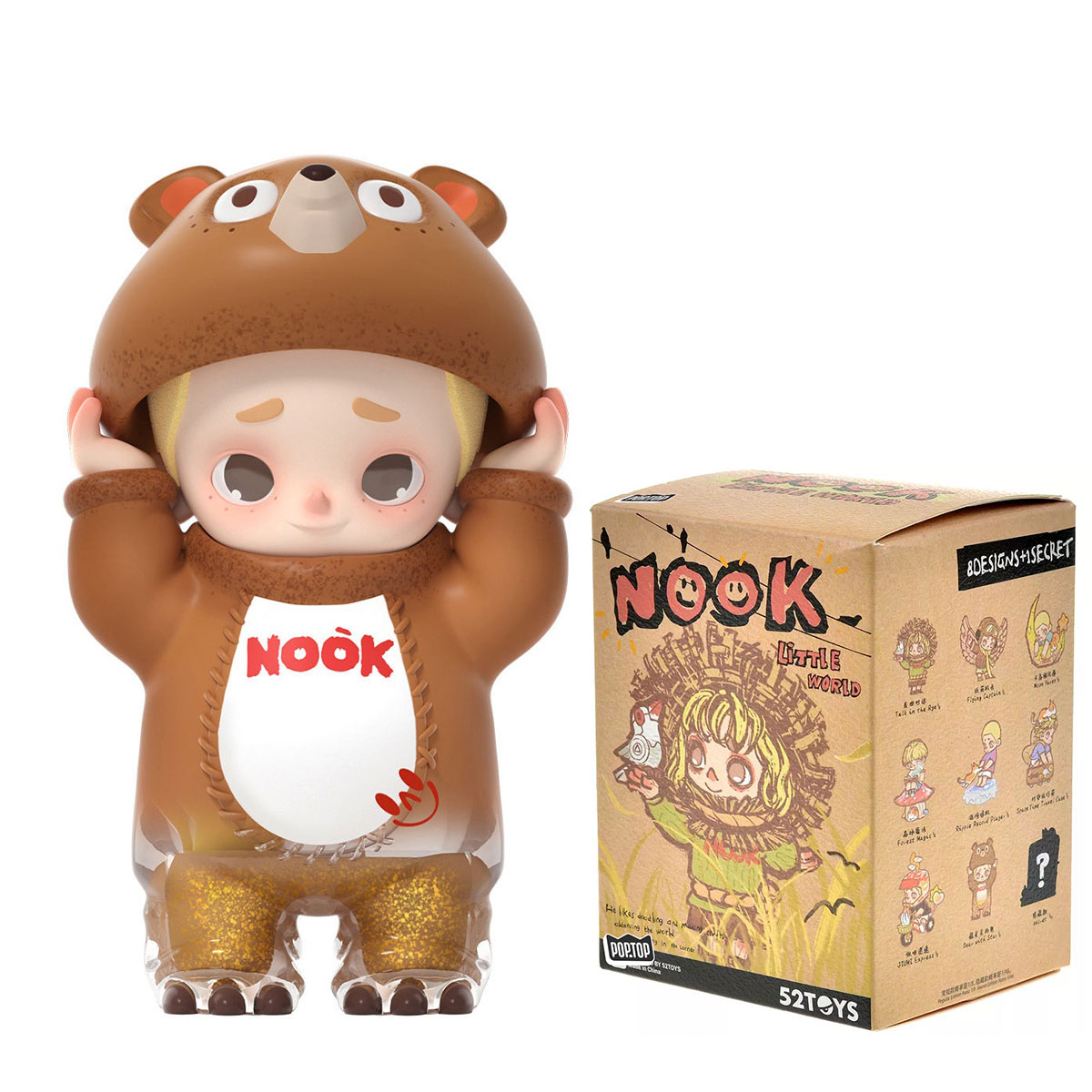 Колекційна фігурка 52Toys POP TOP NOOK – Маленький світ – 10 см