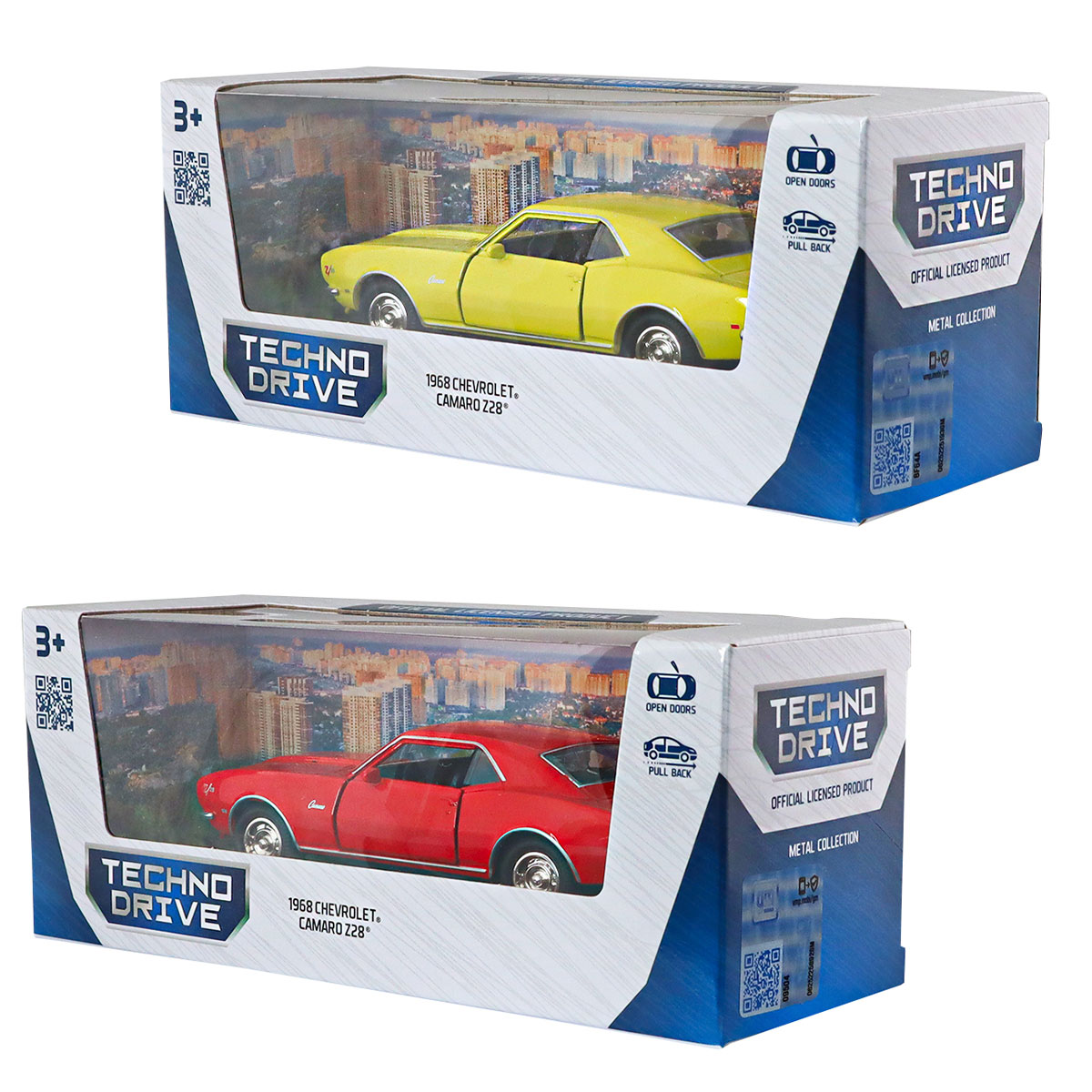 Автомодель Chevrolet Camaro Z28 1968 Techno Drive металева 1:43 — превʼю 4