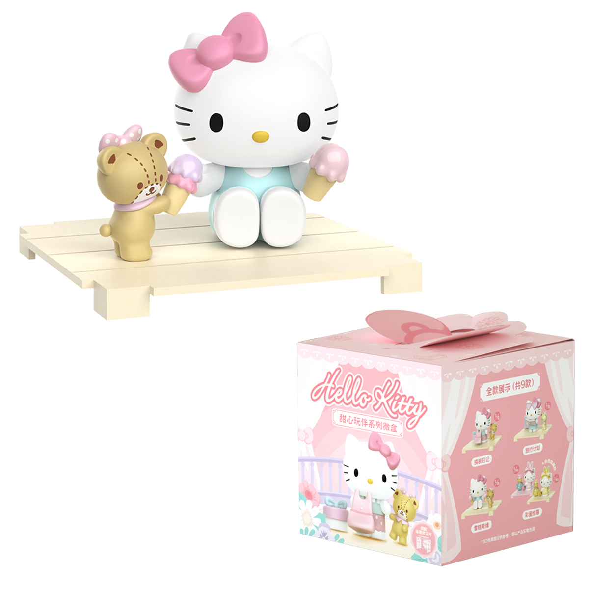 Фігурка-сюрприз Sanrio Hello Kitty Pop Top — Hello Kitty — 6 см