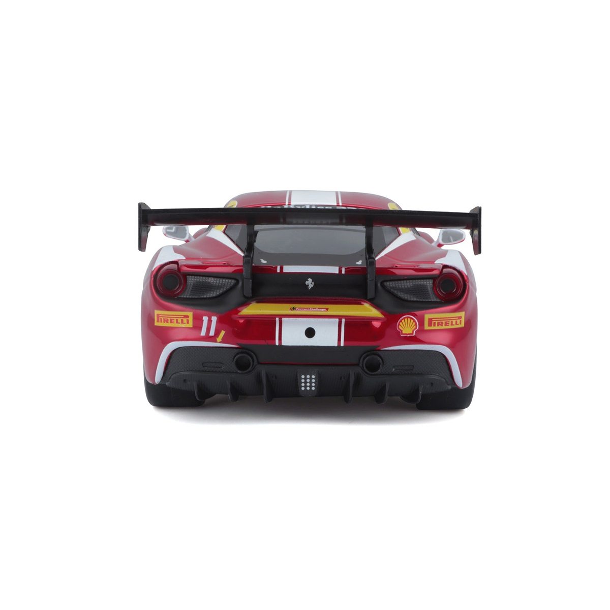 Автомодель Ferrari 488 Challenge Bburago 1:24 Червона — превʼю 6