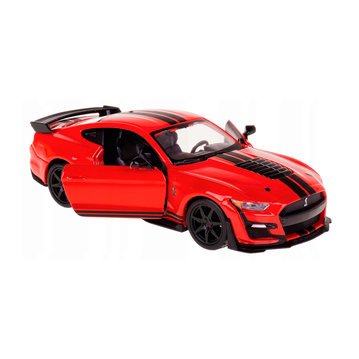 Автомодель Ford Shelby GT500 Bburago Street Fire 1:32 Червона — превʼю 4