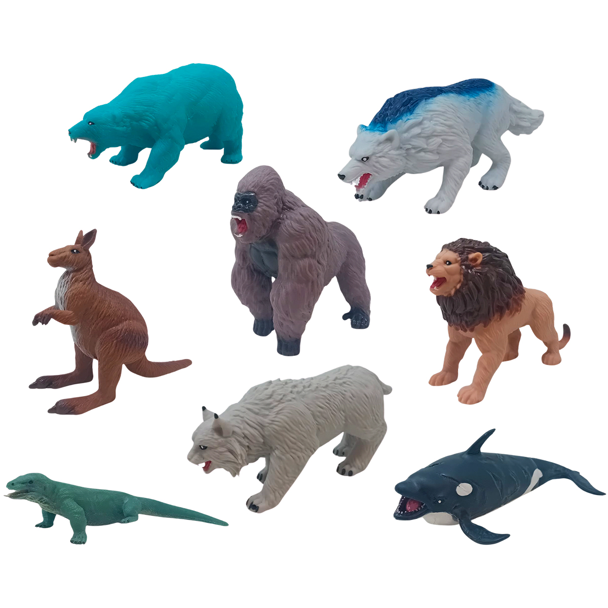 Стретч-іграшка Legend of Animals Максі Лід і полум'я для хлопчиків дівчаток — превʼю 2
