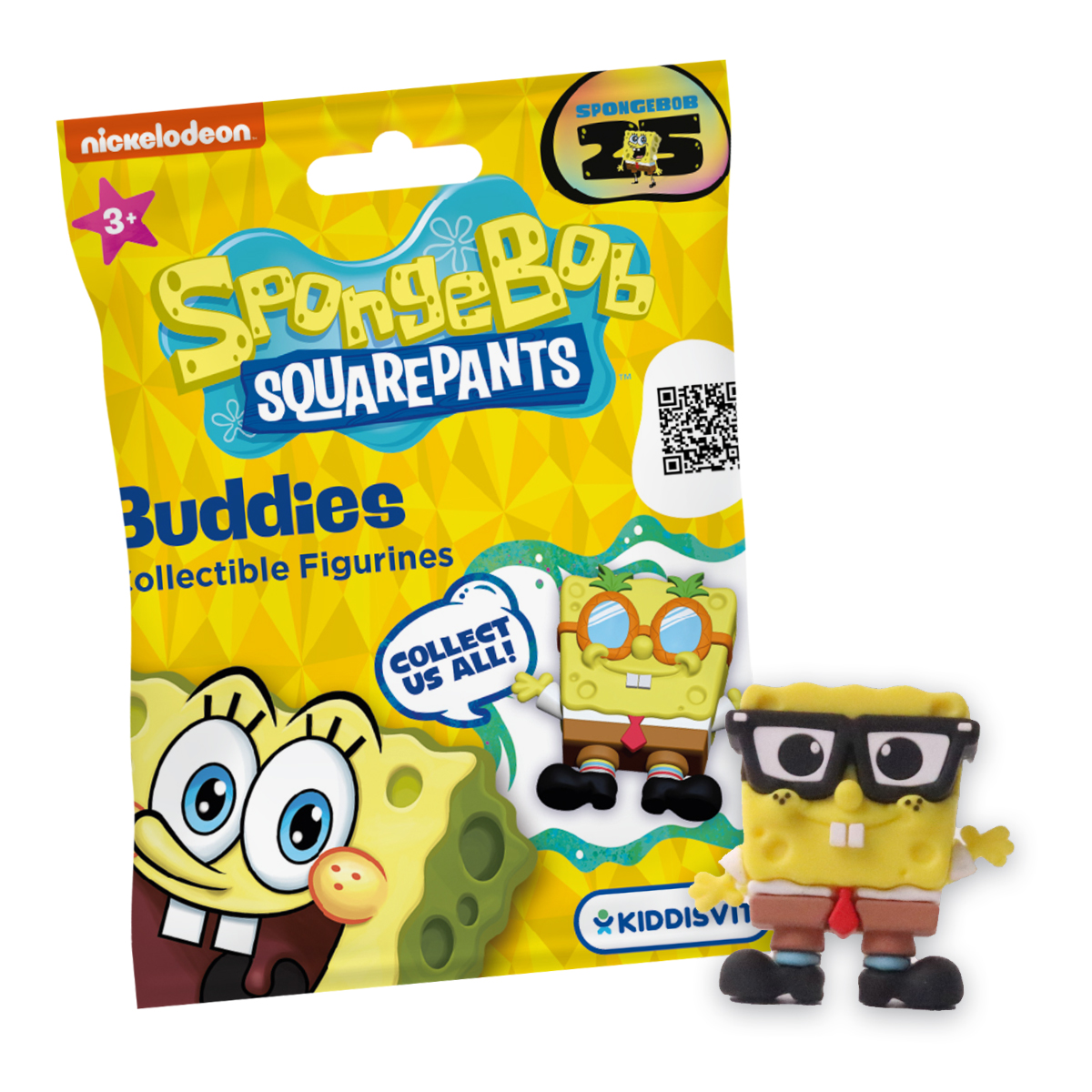 Фігурка-сюрприз Cool Things Губка Боб серія Buddies 3D — превʼю 1