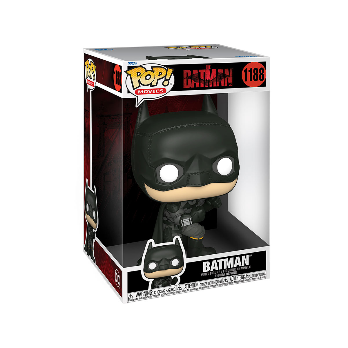 Колекційна ігрова фігурка DC Batman - Funko Pop супергерой Чорний — превʼю 3