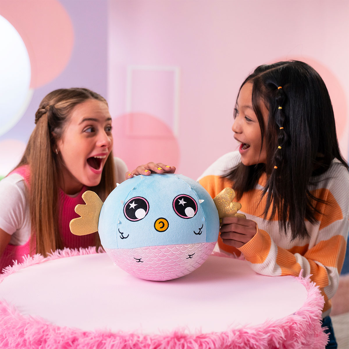 Надувна іграшка Риба Фугу Little Fantasy Biggies 22 cm з насосом у комплекті — превʼю 7