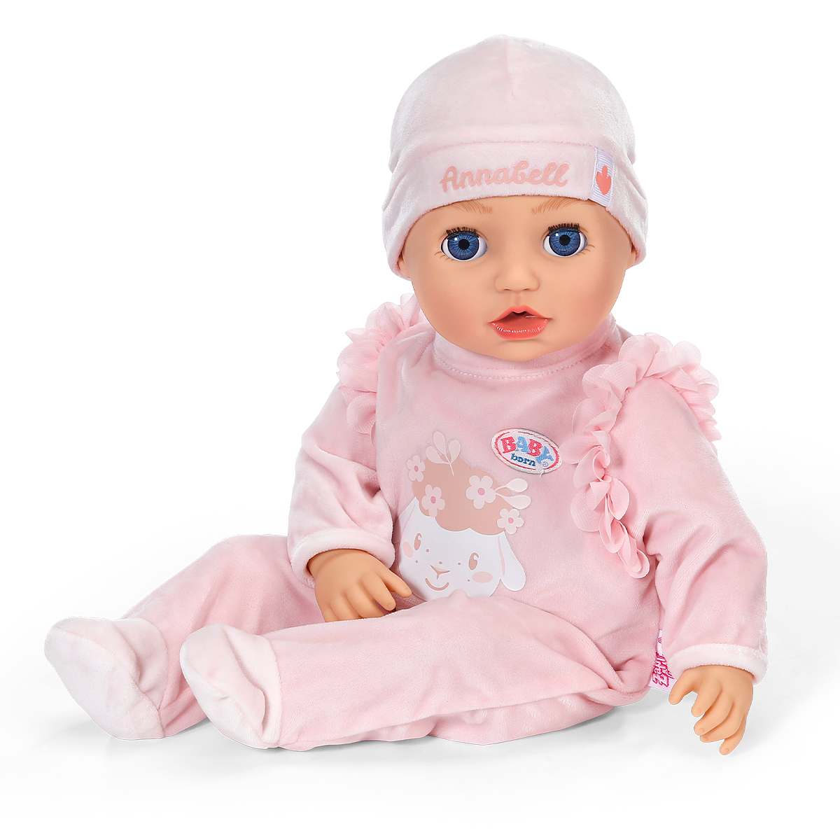 Інтерактивна лялька Baby Born Аннабель 43 см з аксесуарами — превʼю 1