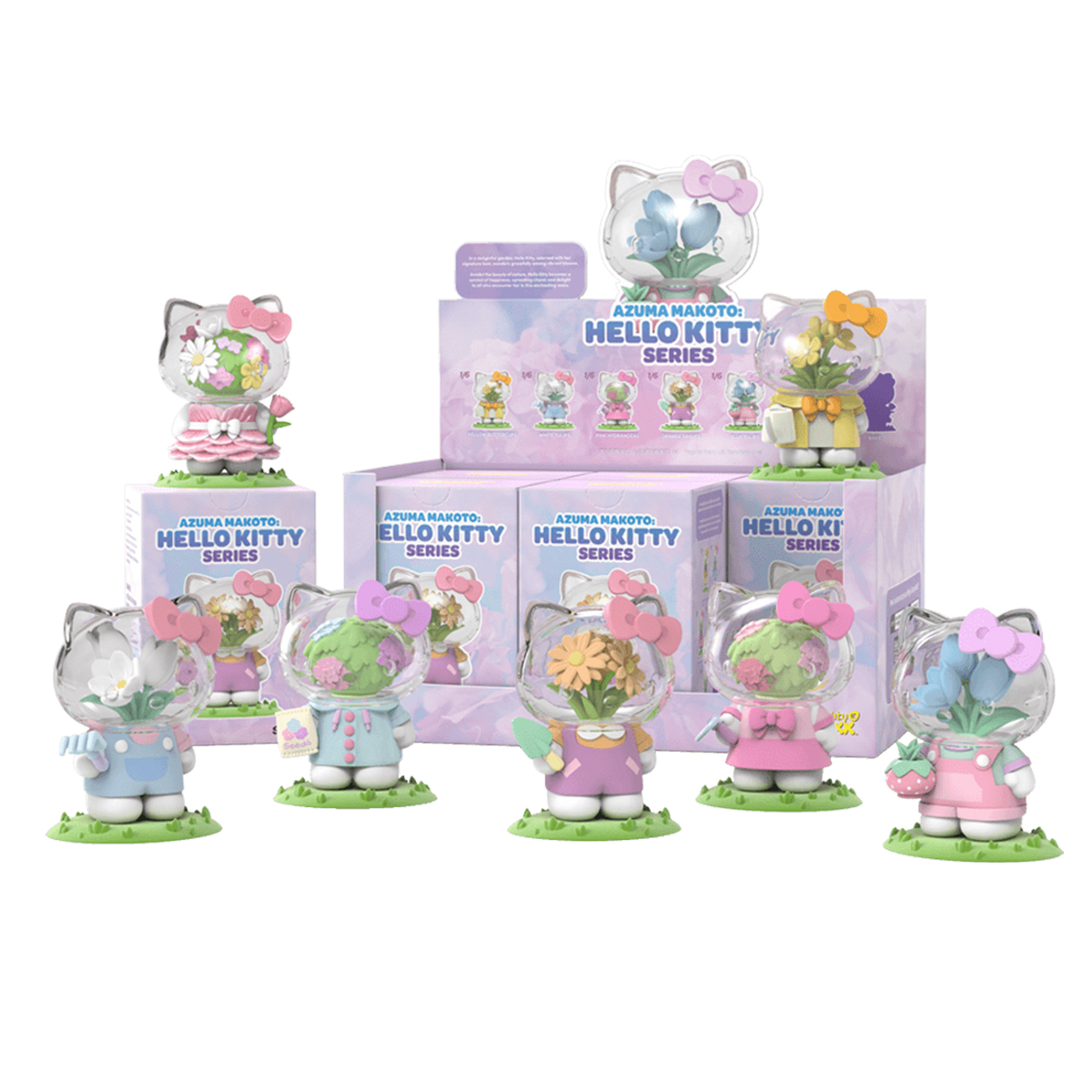 Колекційна фігурка Mighty Jaxx Sanrio Azuma Makoto Хелоу Кітті 8 см — превʼю 4