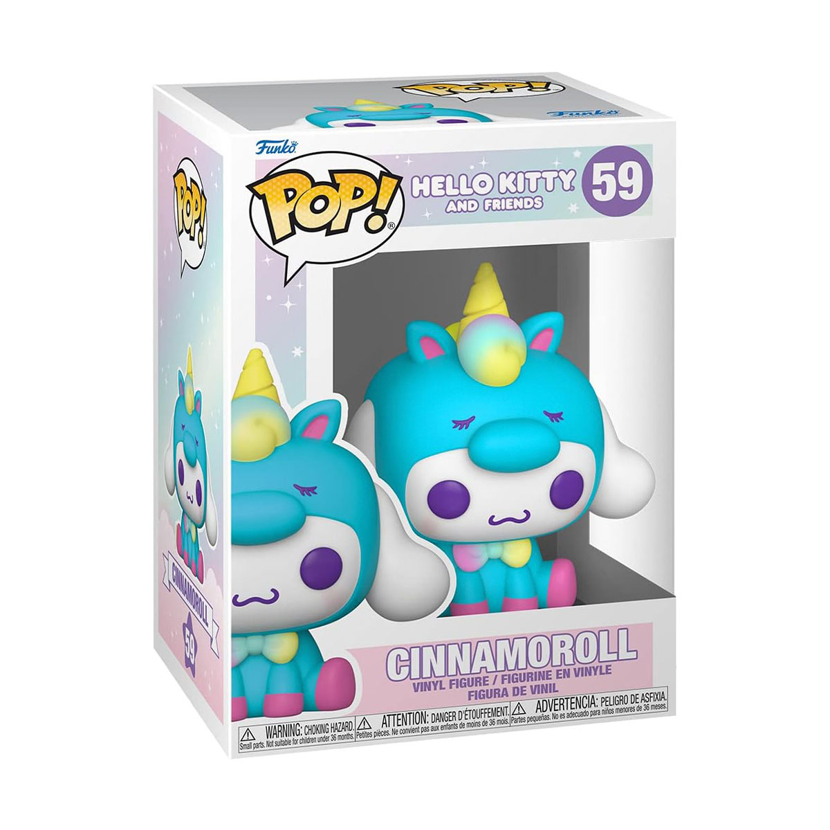 Колекційна ігрова фігурка Funko POP Sanrio-Cinnamoroll аніме стильна Білий