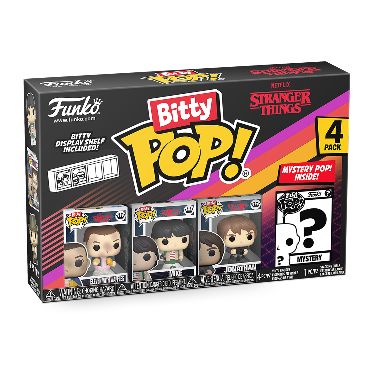 Фігурка Funko Bitty Pop — Одинадцять (Eleven) — 2,5 см в асортименті — превʼю 4
