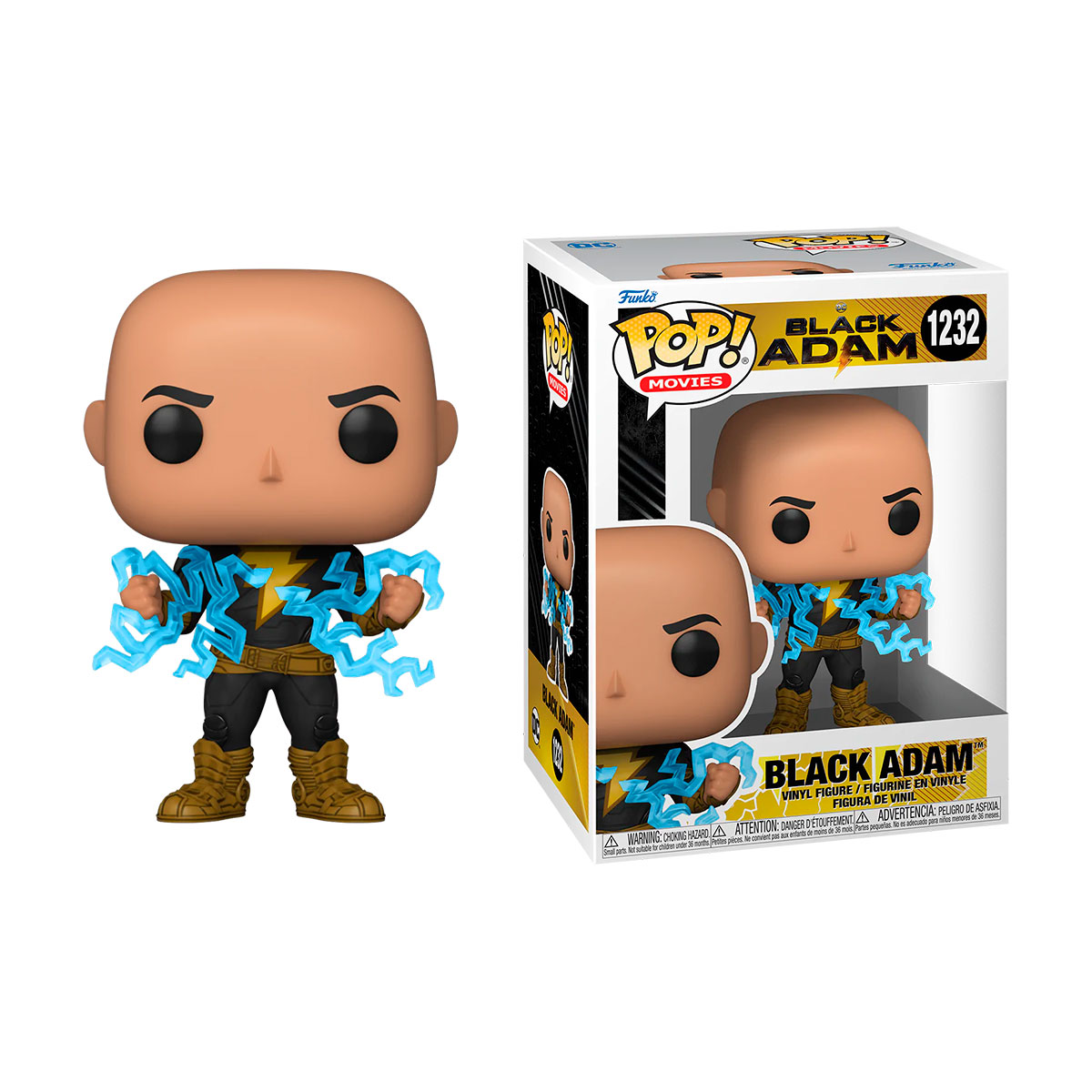Ігрова фігурка Колекційна DC Black Adam - Funko Pop Black Adam Glow Chase — превʼю 3