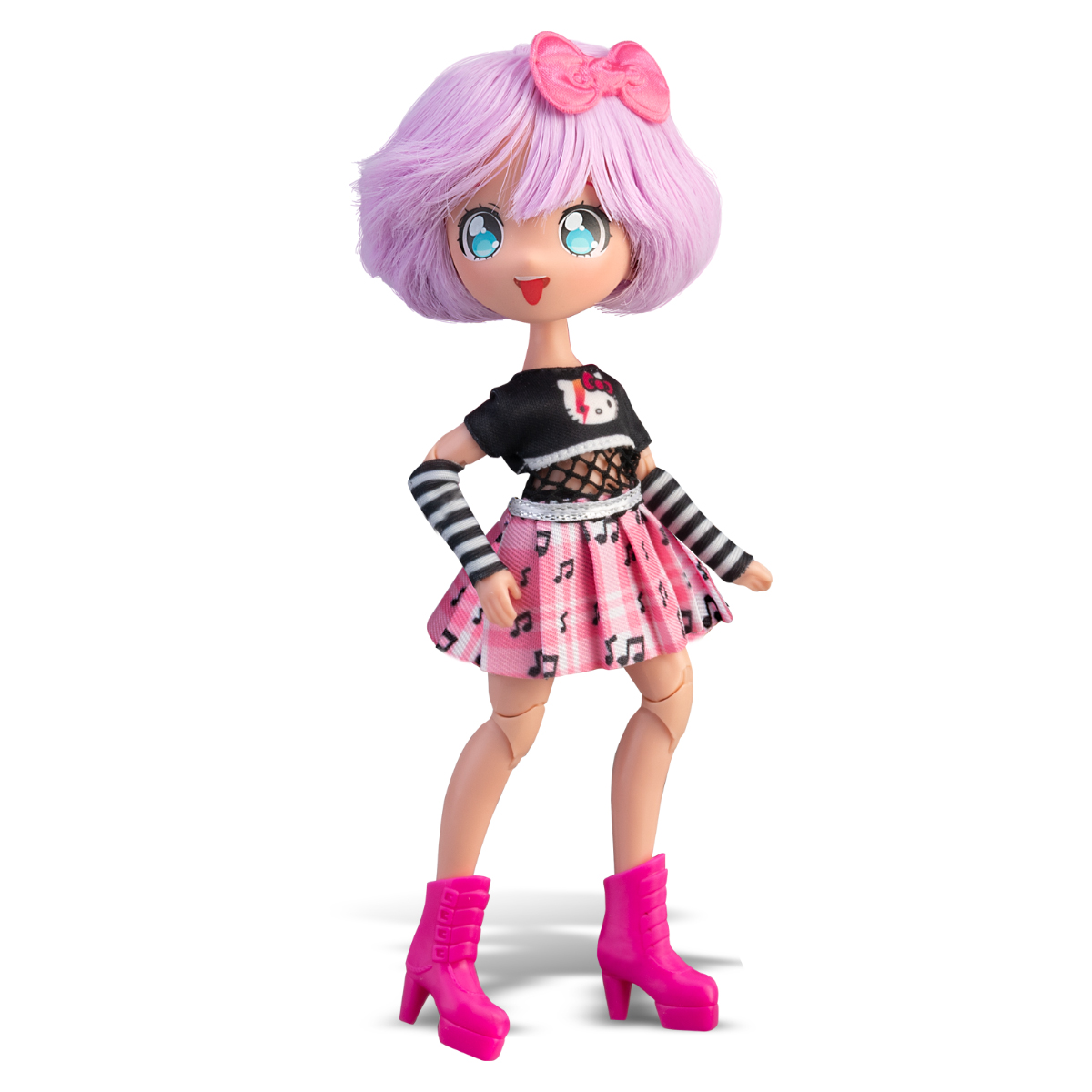 Лялька Manga Dolls Hello Kitty Тедді Рок 19,5 см — превʼю 6