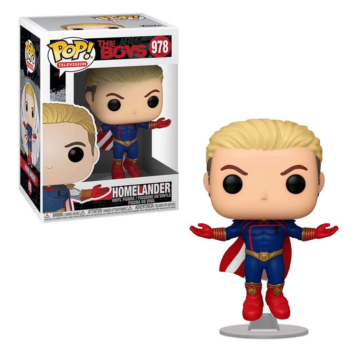 Ігрова фігурка Funko Pop The Boys Хоумлендер 9,6 см — превʼю 2