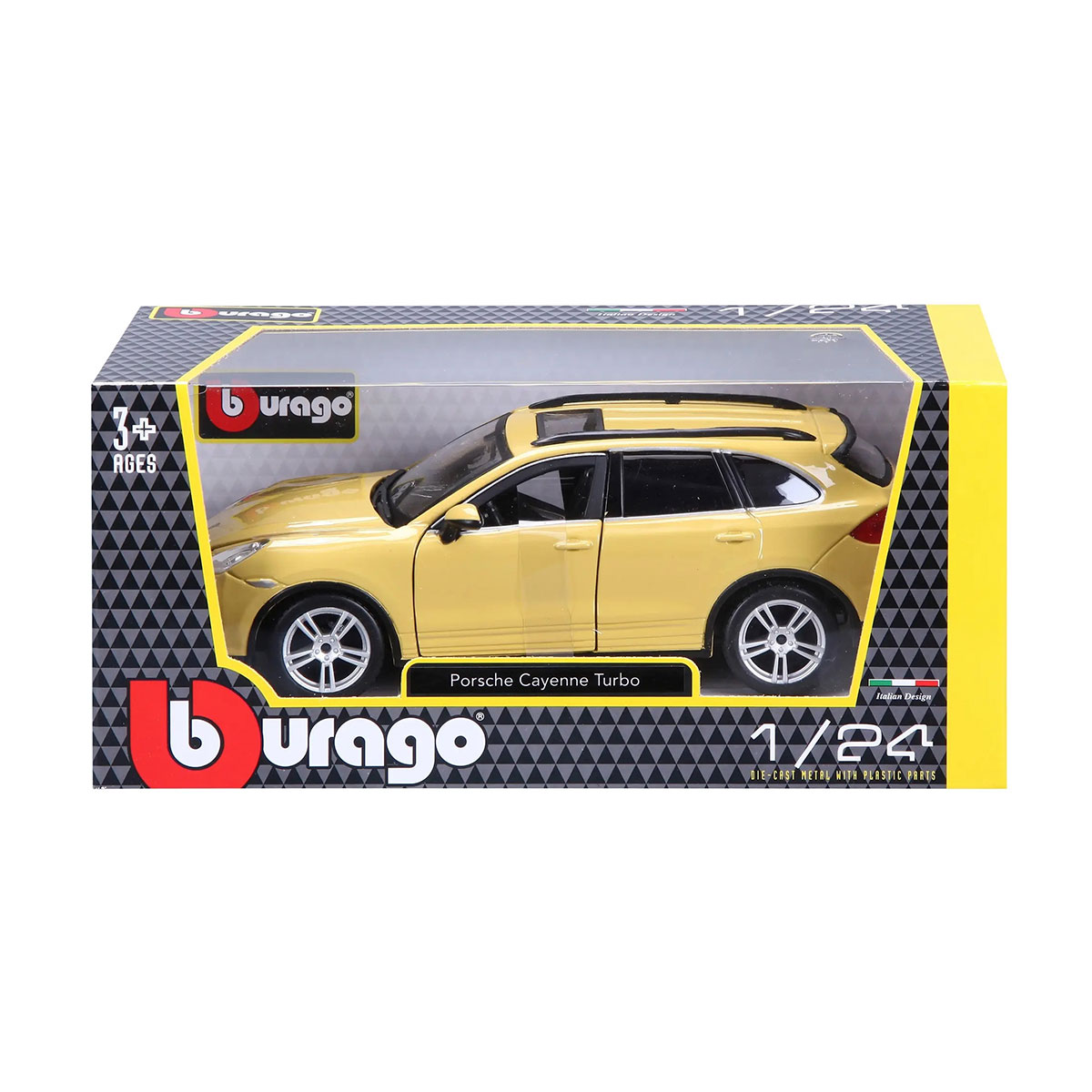 Колекційна автомодель Porsche Cayenne Turbo Bburago 1:24 — превʼю 7