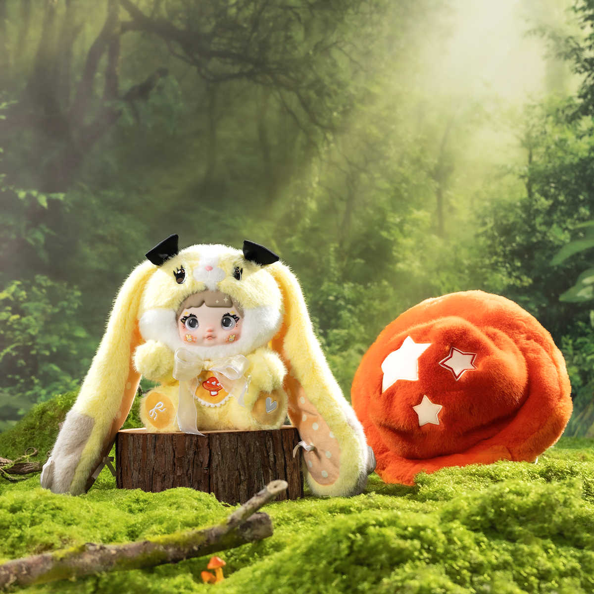 М'яка іграшка POP TOP Hi TOY – Nommi Mushroom – 32 см — превʼю 4