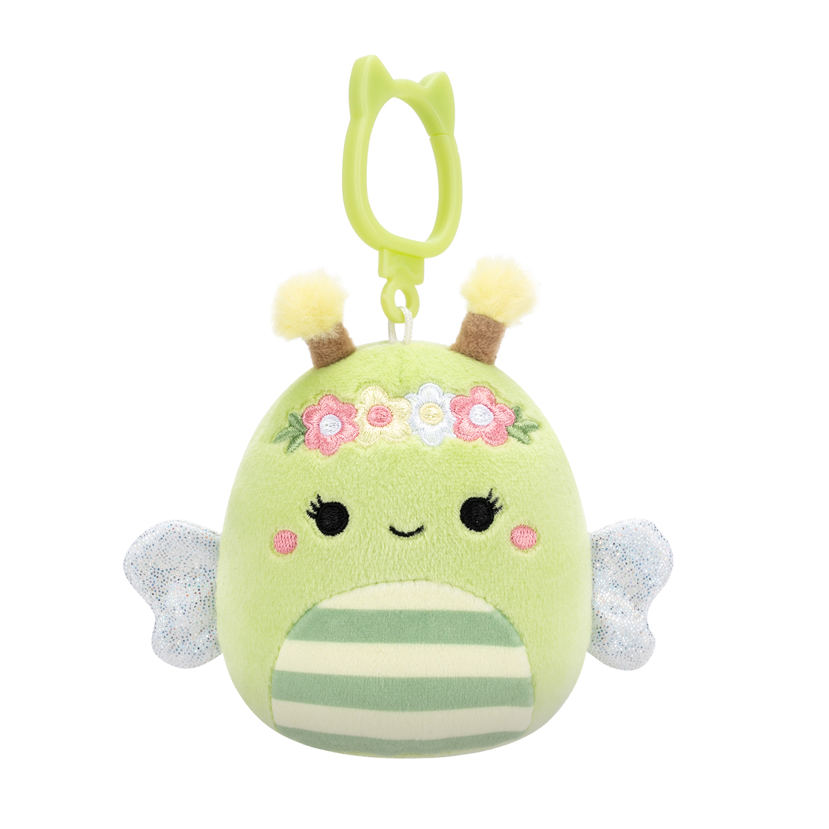 М'яка іграшка на кліпсі Squishmallows – Бджілка Сібіл (Sunny the Bee) – 9 см