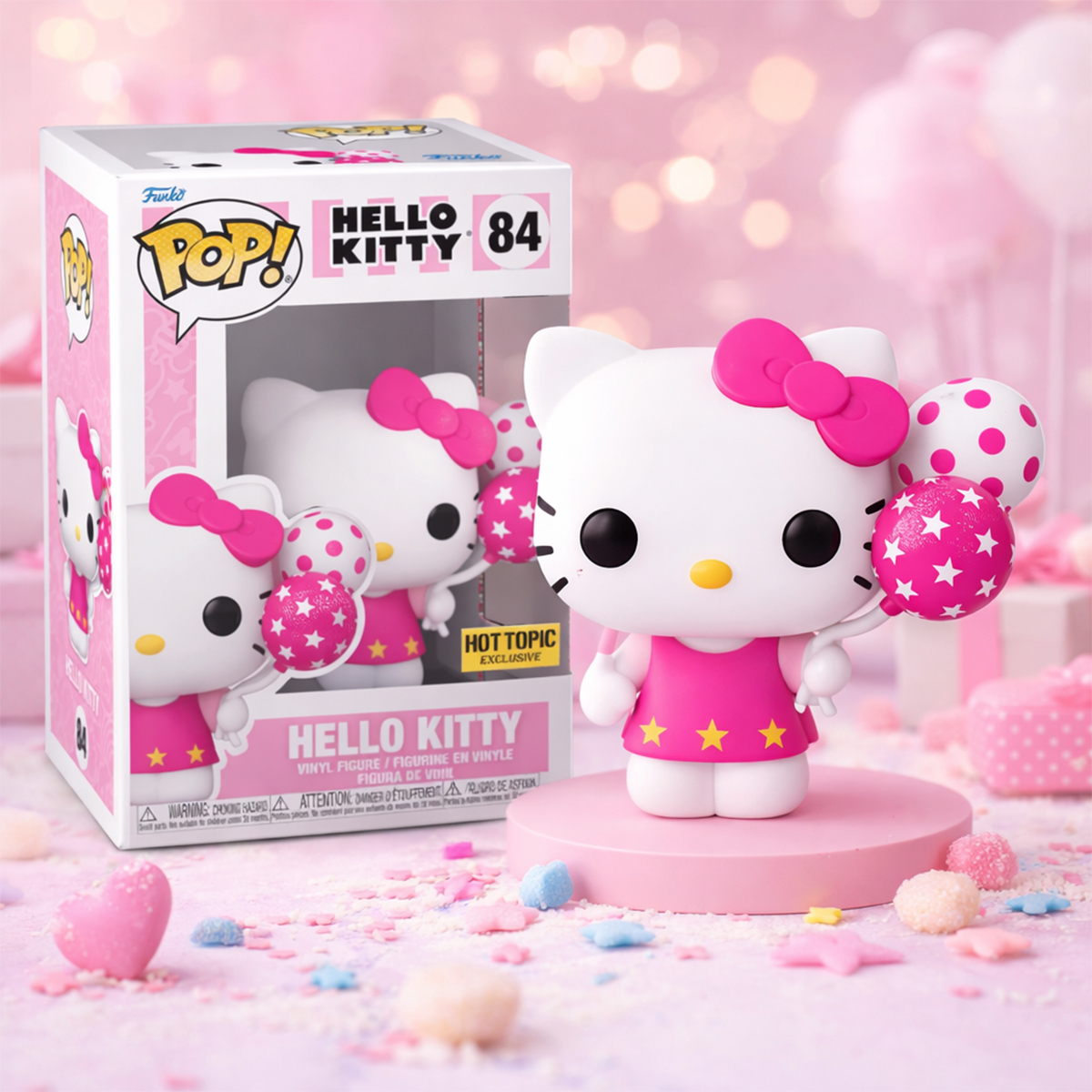 Ігрова колекційна фігурка Hello Kitty - Хелло Кітті Funko POP серія мультфільм — превʼю 3