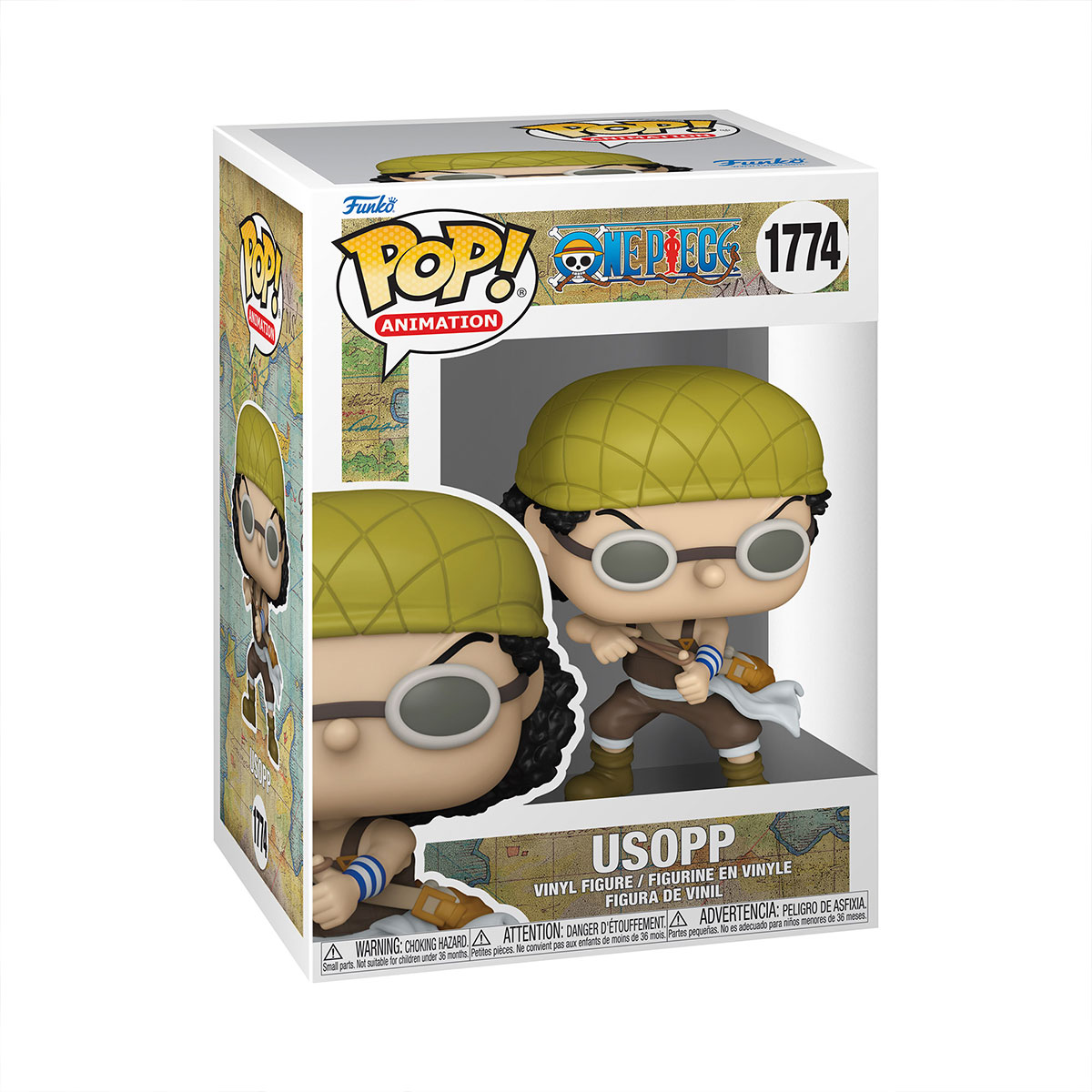 Колекційна фігурка Funko POP - Усопп - Usopp Ван Піс One Piece аніме — превʼю 3