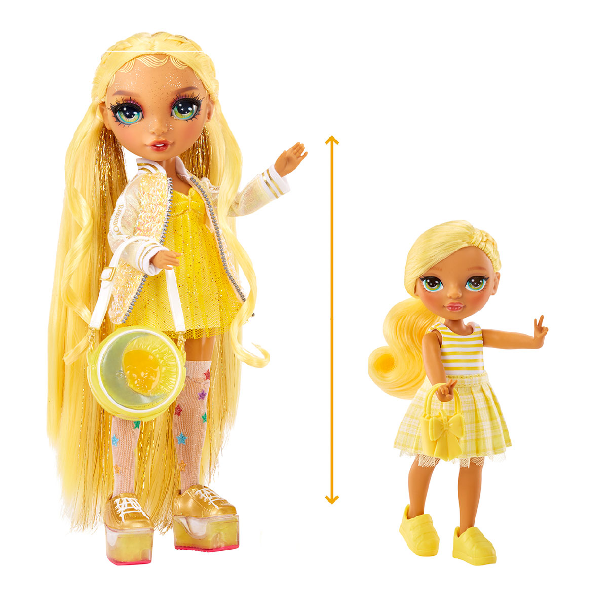 Ігровий набір лялька Rainbow High Littles Дейзі з улюбленцем Жовта 15 cm — превʼю 6