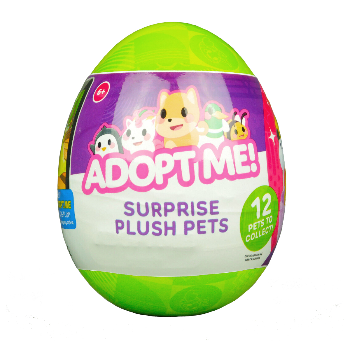 М`яка іграшка-сюрприз в яйці Adopt ME! – Кумедні звірятка — превʼю 1