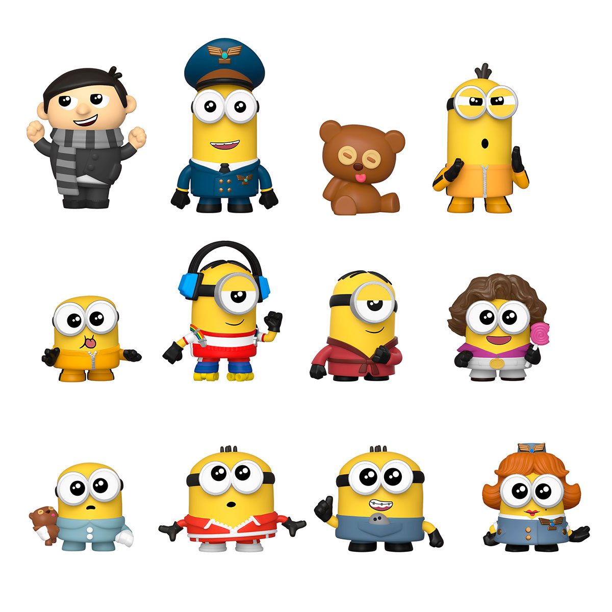 Колекційна ігрова фігурка Minions 2 Посіпаки - Funko Mystery Minis Різнокольорова — превʼю 2