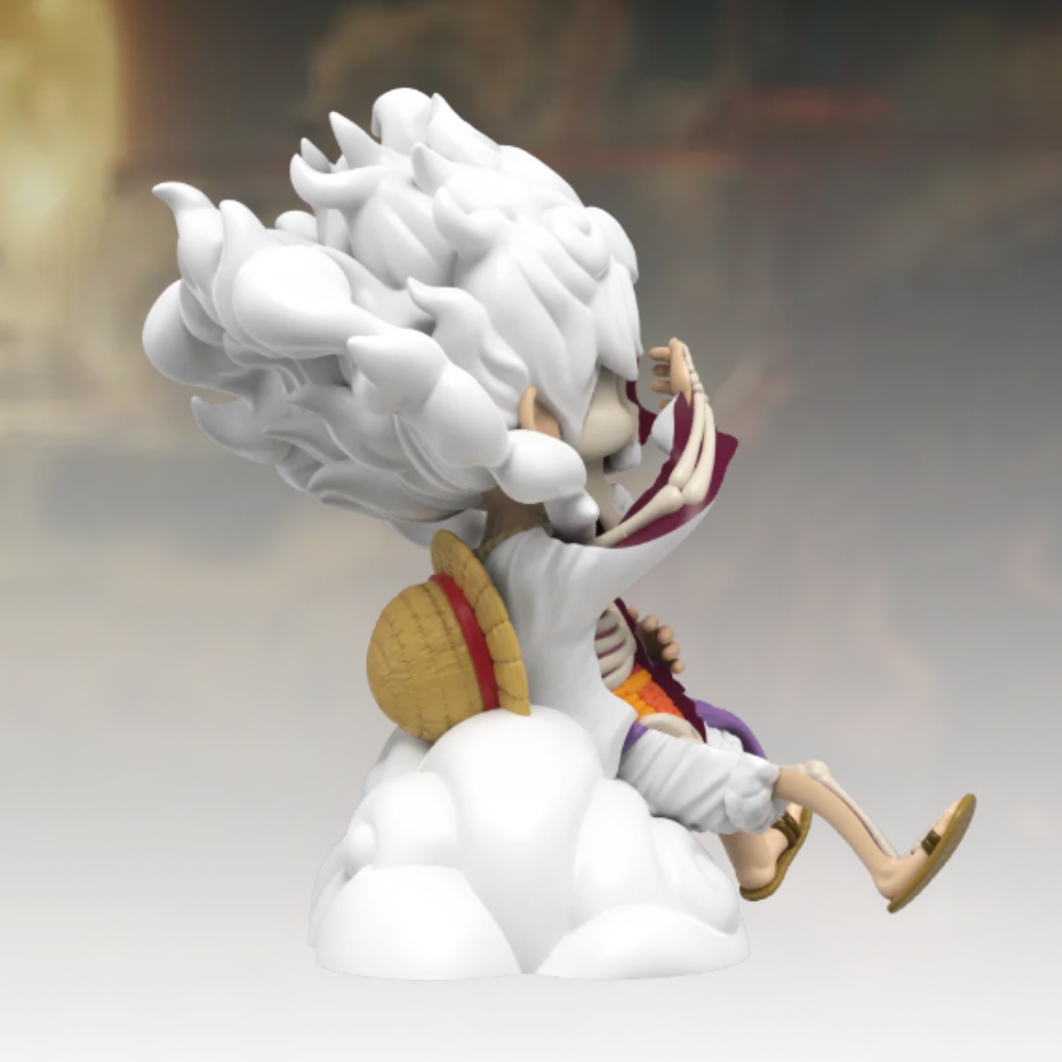 Колекційна фігурка One Piece - Luffy Gear 5 Mighty Jaxx аніме персонаж — превʼю 3
