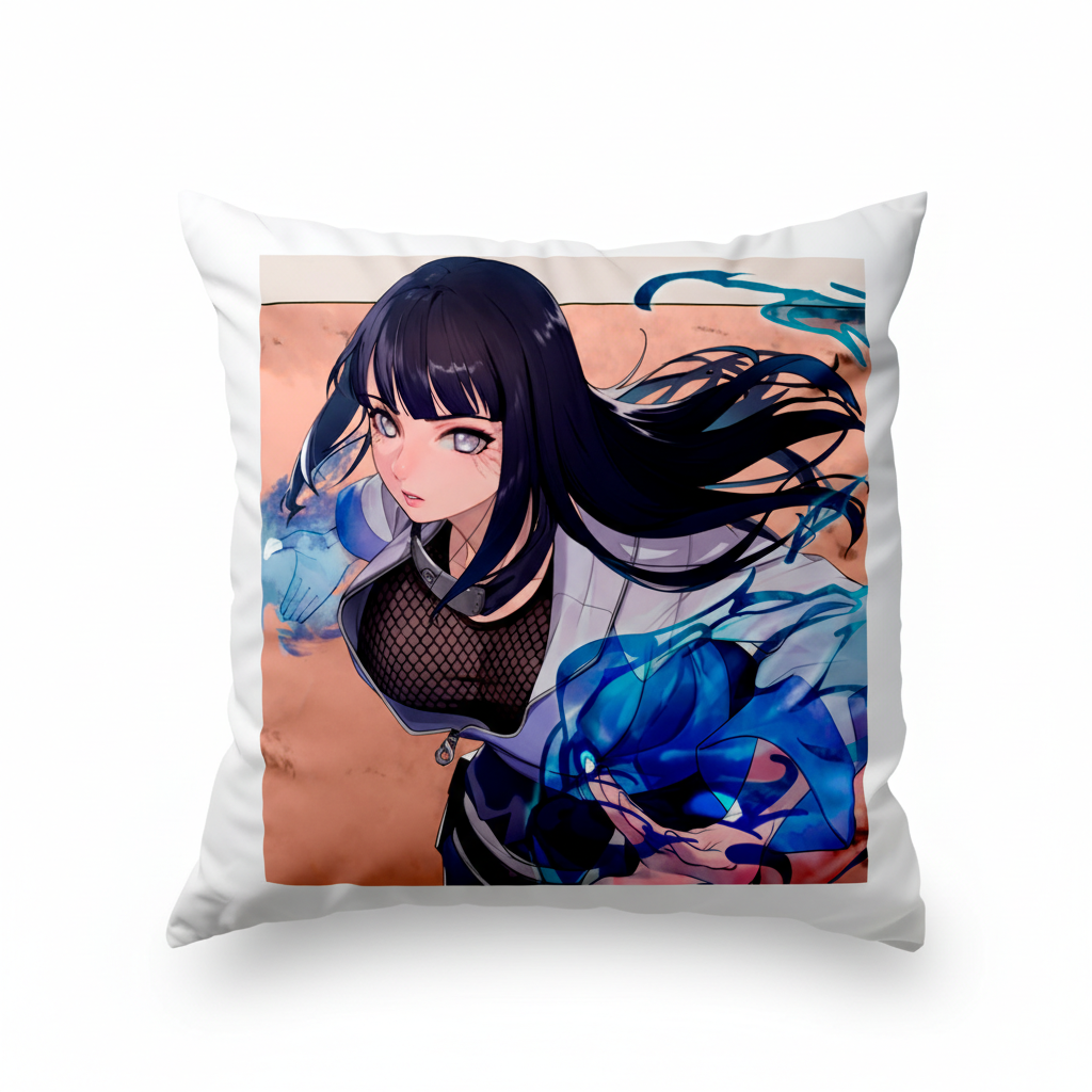 Подушка Хюґа Хіната Hinata Hyuga Наруто Naruto 35x35 см
