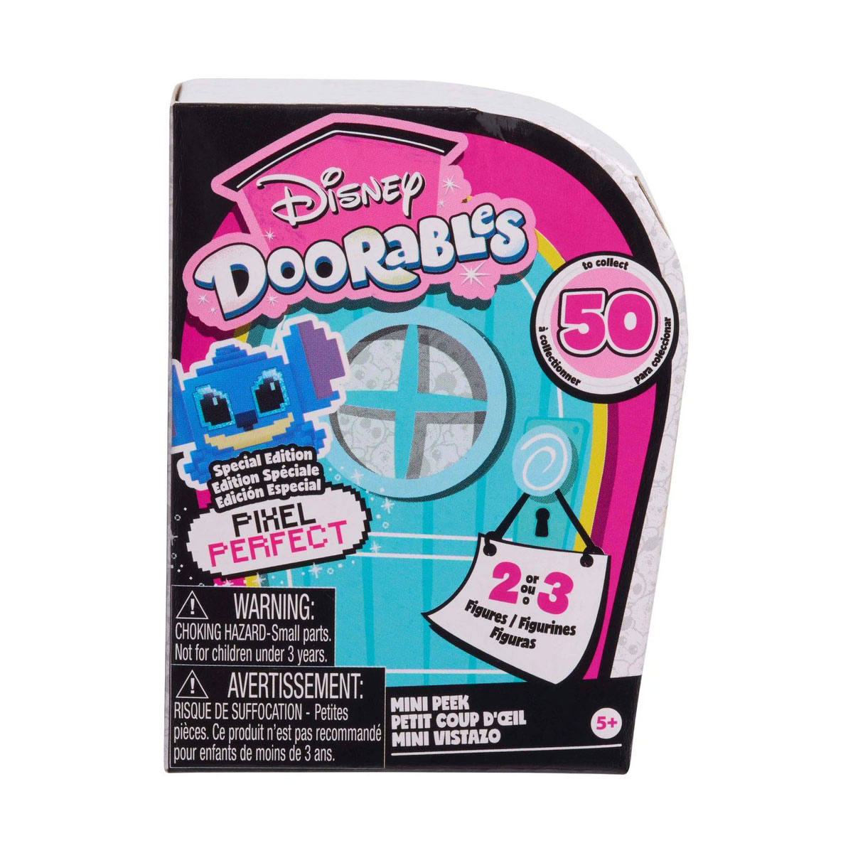 Ігровий набір Disney Doorables S12 піксельний будиночок з фігурками-сюрпризами