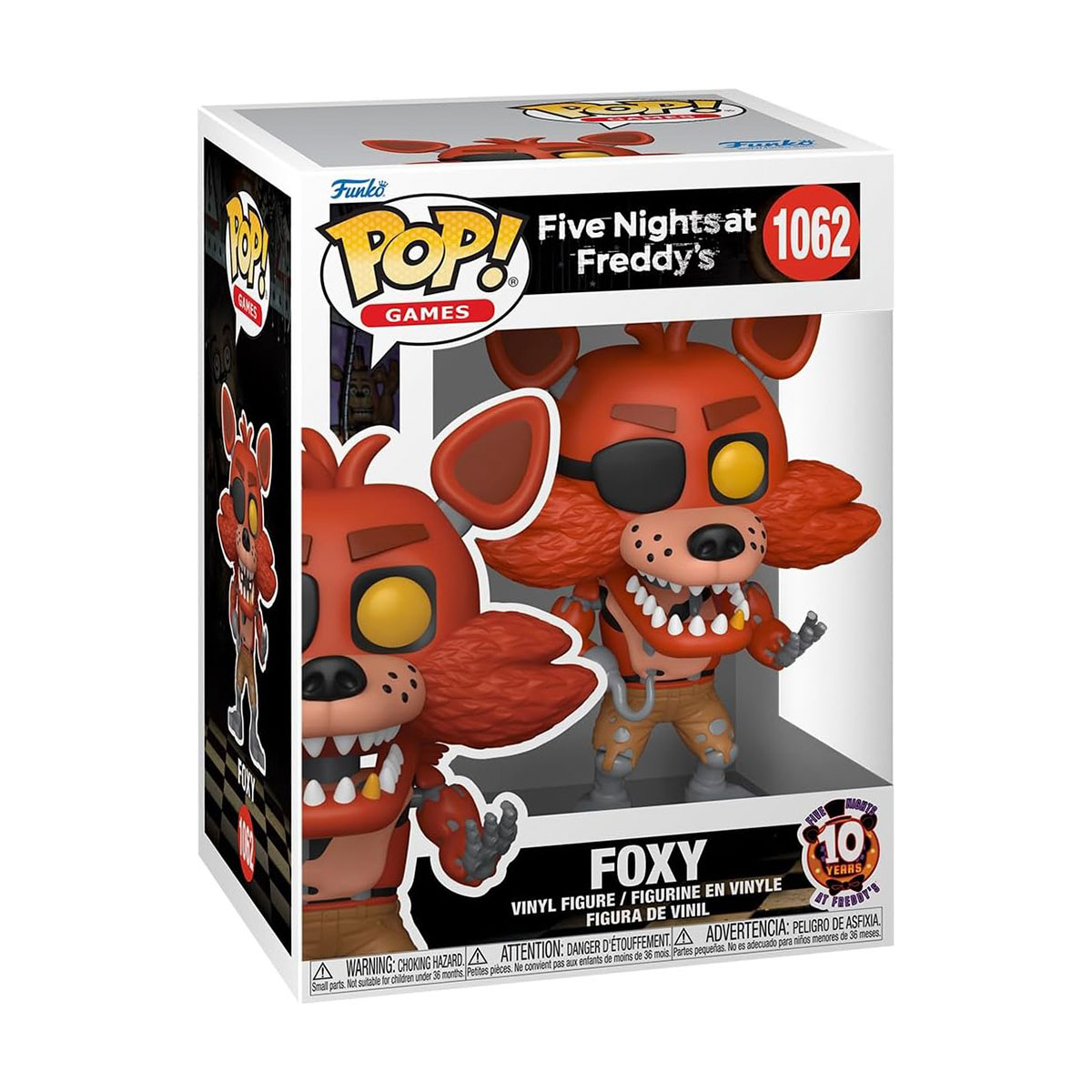 Колекційна фігурка Five Nights at Freddys 10th Anniversary - Foxy Funko — превʼю 2