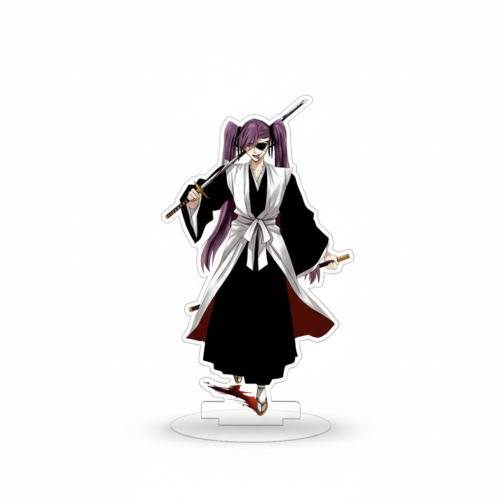 Акрилова фігурка Фурофуші Сайто Furofushi Saito Бліч Bleach 150 x 50 мм 31971 — превʼю 1