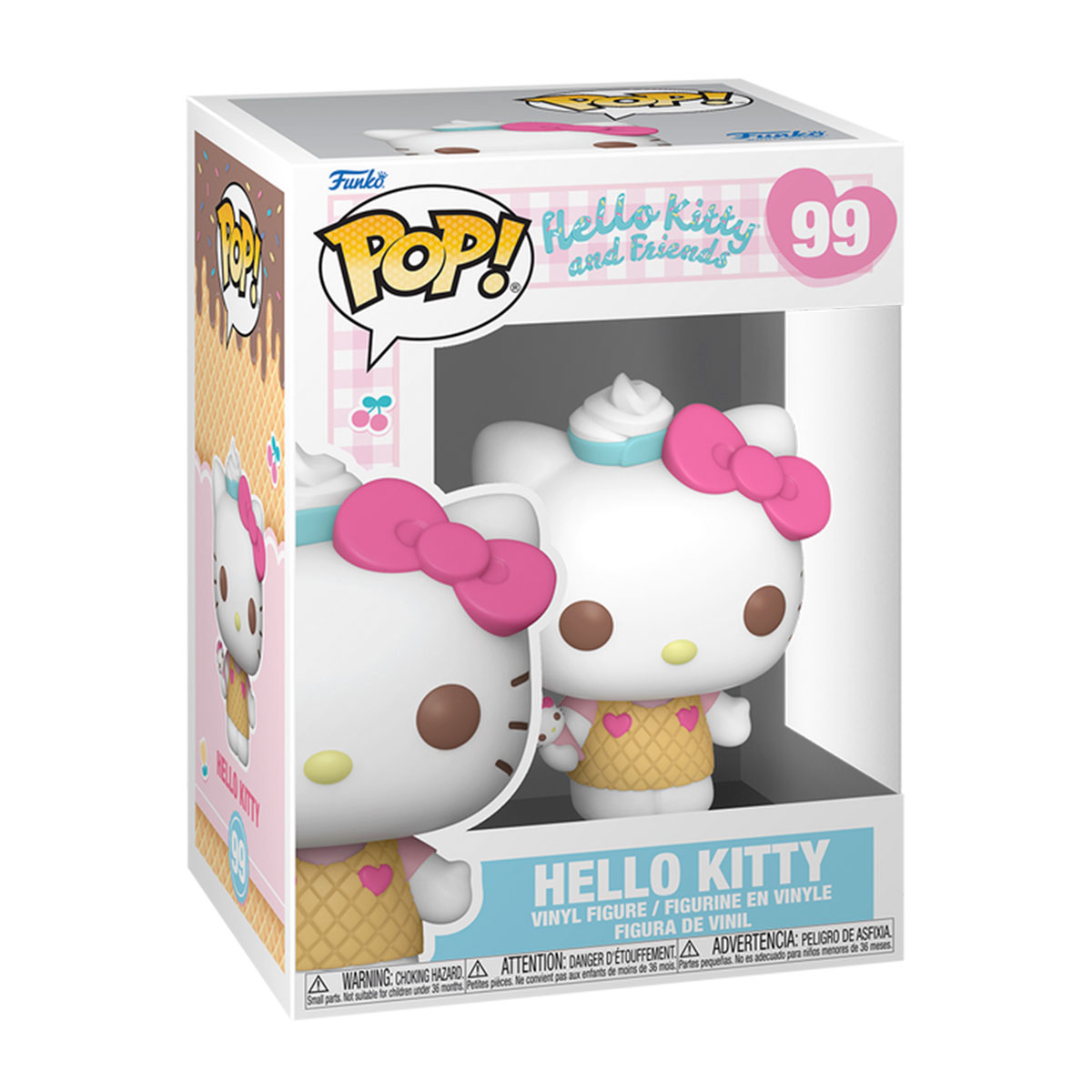 Колекційна фігурка Hello Kitty - Хелоу Кітті Funko POP для справжніх фанатів — превʼю 1