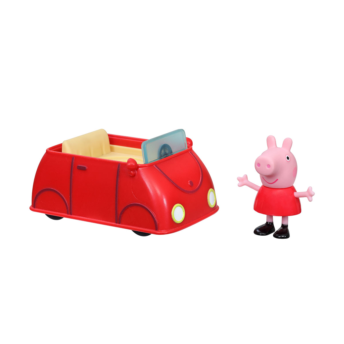 Ігровий набір Машинка Пеппи Peppa Pig для дітей з фігуркою Червоний