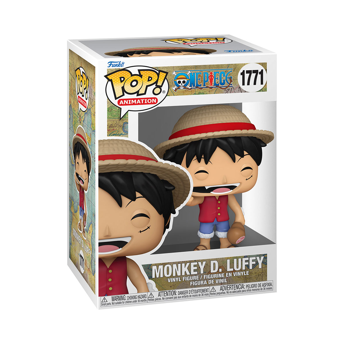Колекційна фігурка Funko POP - Luffy Ван Піс Луффі що посміхається - Багатоколірний
