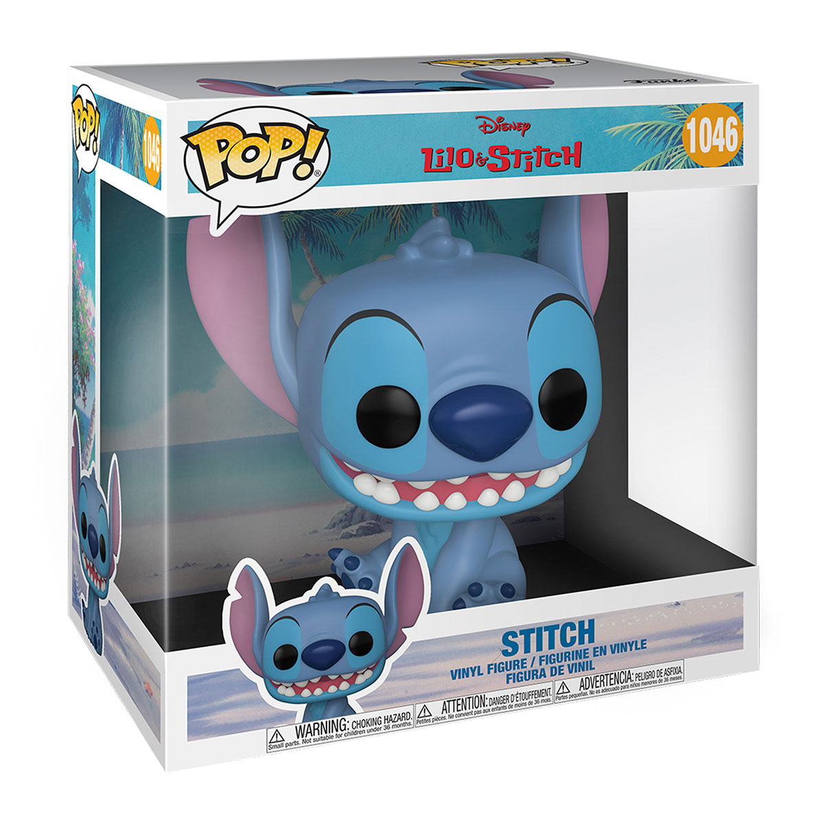 Колекційна ігрова фігурка Stitch-Lilo and Stitch Funko POP Блакитний — превʼю 4