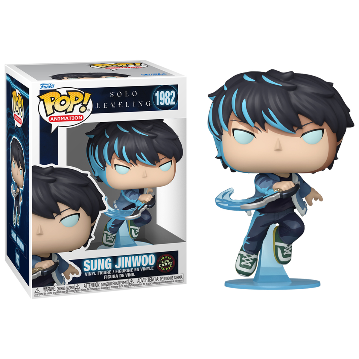 Колекційна ігрова фігурка Funko POP - Сонг Джіну - Solo Leveling Sung Jinwoo — превʼю 4