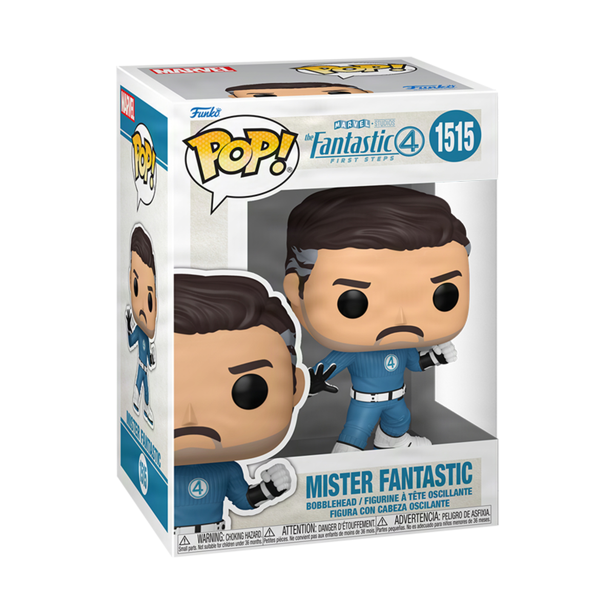 Фігурка Містер Фантастик (Mr Fantastic) — Funko Pop — Fantastic Four — превʼю 1
