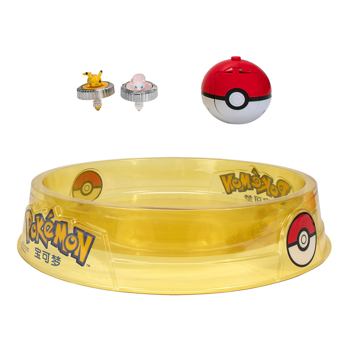 Ігровий набір Pokemon Подвійний батл з фігурками Пікачу та Мю Jazwares — превʼю 6