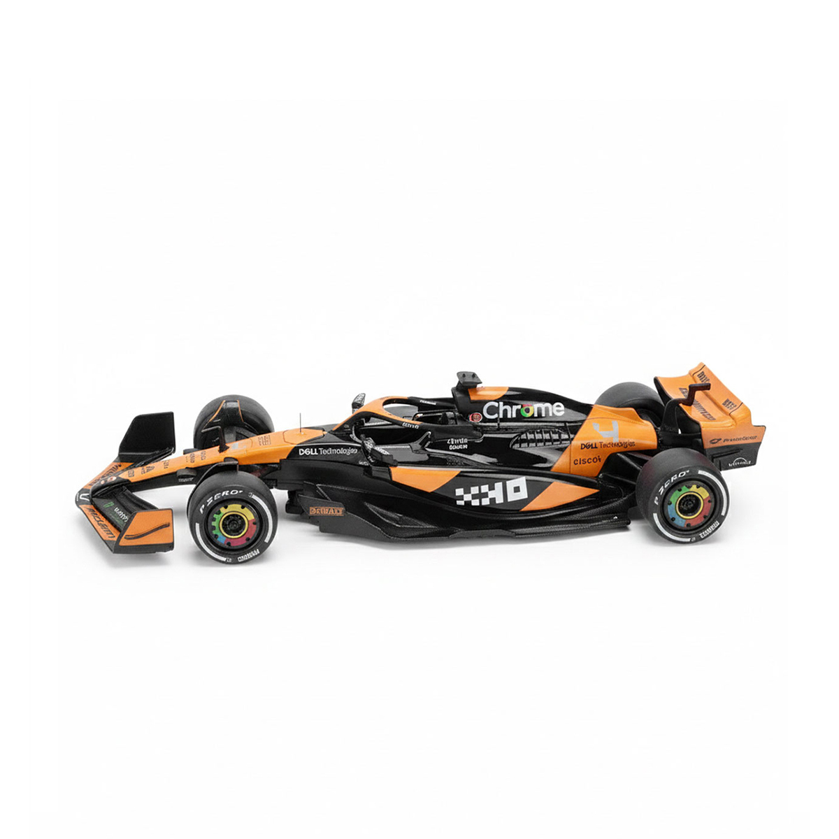 Автомодель Techno Drive McLaren F1 2024 металева 1:43 Помаранчева — превʼю 1