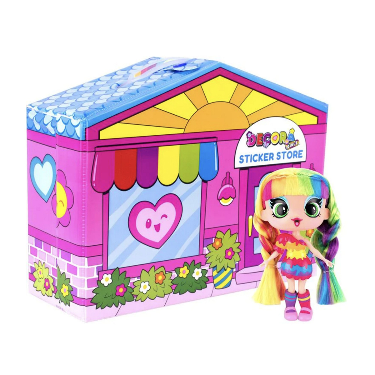 Ігровий набір з лялькою Дизайнерський магазин наліпок MGA Entertainment Decora — превʼю 1